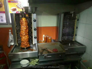 商业餐厅重型气体鸡肉 shawarma 机器 - Product Image 5