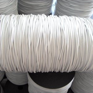 橡胶弹性绳乳胶弹性绳0.4mm0.6mm0.8mm1mm1.2mm1.5mm1.8平方毫米.Mm黑色弹性绳 - Product Image 1