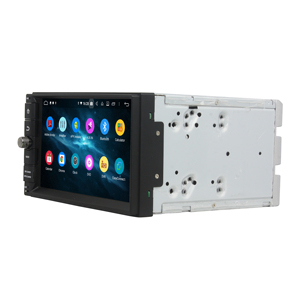 Klyde KD-7099 rádio de carro universal 7 polegadas, com botões embutidos, dsp, android 10.0, navegação de carro 4gb 64gb, mais vendidos