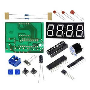 4-stellige Digitaluhr Mikro controller Zeitanzeige DIY LED Electronic Production Kit Teile Uhr DIY Leiterplatte - Product Image 6