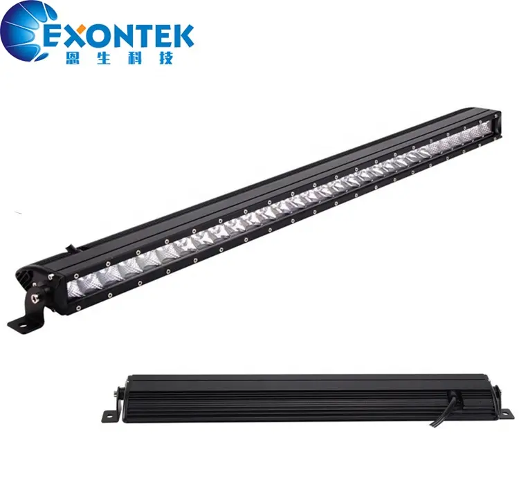 Auxtings-barre lumineuse LED simple à une rangée, lumière de travail 31 pouces, 150W, 30x5W DRL, lampe de conduite pour 4x4, camion, phare tout terrain, 4WD