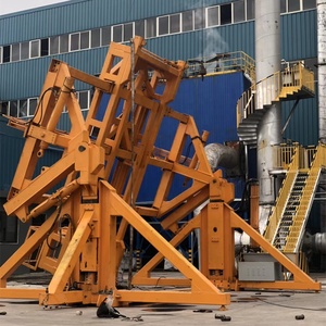 Zweispurige Zweiwege-Flip 20ft <span class=keywords><strong>Container</strong></span> Kipp maschine zu verkaufen