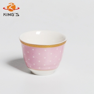 中国制造商定制设计阿拉伯陶瓷小卡瓦咖啡杯套装 - Product Image 5
