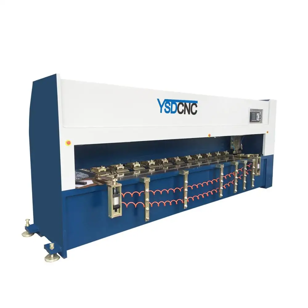 แผ่นโลหะและอลูมิเนียมคอมโพสิตแผง Slotting เครื่อง CNC แนวตั้ง V Groove เครื่อง