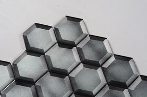 California series chicago khói kính màu xám tàu điện ngầm gạch backsplash - Product Image 4