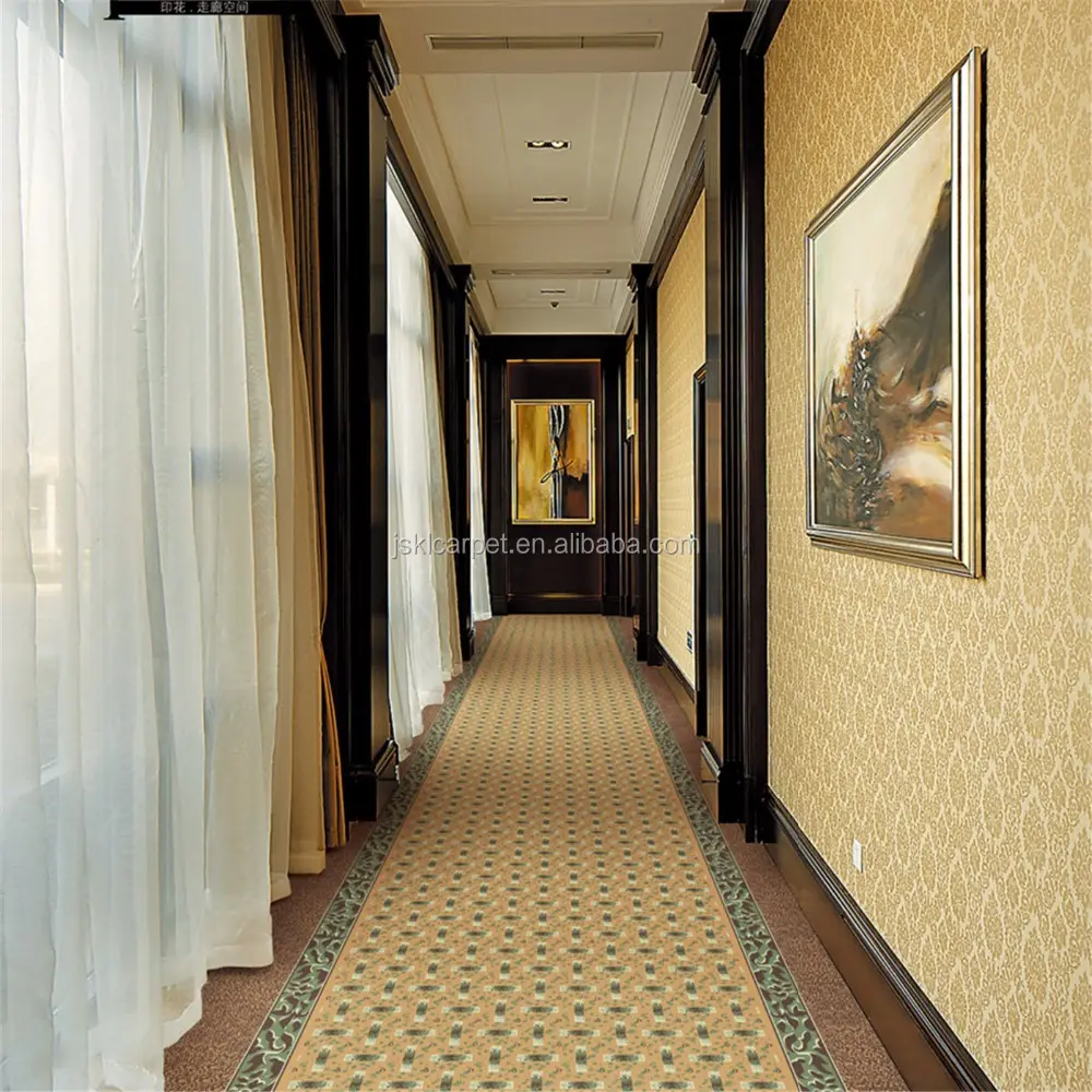 Da parete a parete del corridoio di nylon di Stampa tappeto per hotel