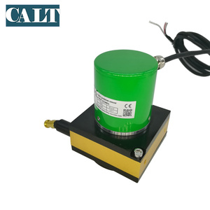 CALT Potenciómetro Sensor Cilindro 1000mm Sistema de medición de distancia Sensor de desplazamiento 0-5V sensor de salida