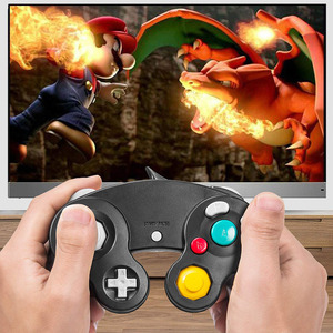 ゲームキューブおよびWIIビデオゲーム用のカラフルなNGC有線ジョイスティックコントローラー - Product Image 5