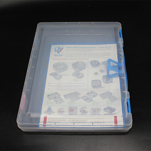 Archivo de oficina de plástico B4, almacenamiento de artículos de papelería, carpeta de archivos, caja de archivo/caja con asa - Product Image 2