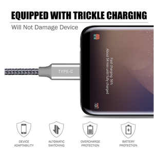 新设计 USB Type C 电缆编织 USB Type-C 3.1 到 USB 3.0 A 男性数据充电线 - Product Image 4
