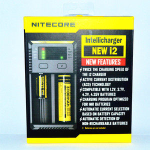 <span class=keywords><strong>Nitecore</strong></span> <span class=keywords><strong>New</strong></span> <span class=keywords><strong>i2</strong></span> charger Ni-Mh/Ni-Cd/aa aaa charger cho 18650 26650 pin - Product Image 1