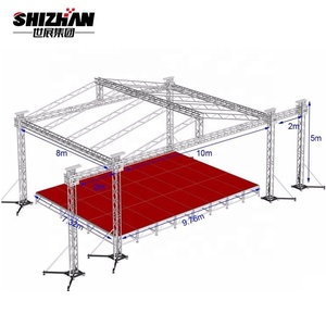 Açık standı truss alüminyum sahne iskeleti - Product Image 5