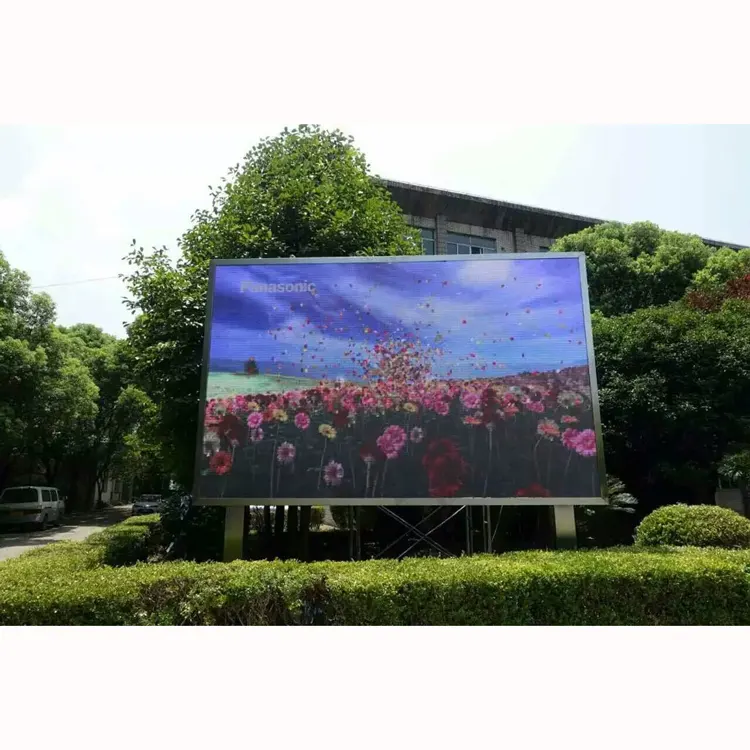 Hd Outdoor Full Color Video P10 Led Display Case