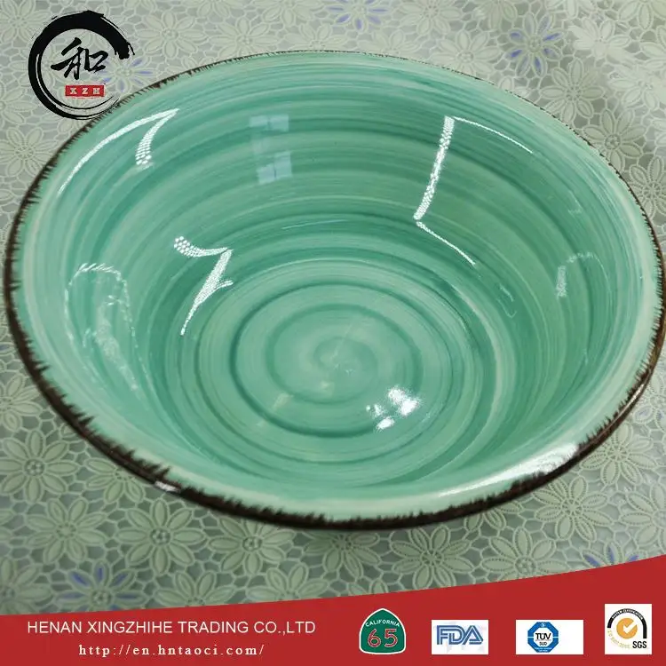 Juego de cerámica con relieve para el hogar, vajilla de porcelana con estampado a mano