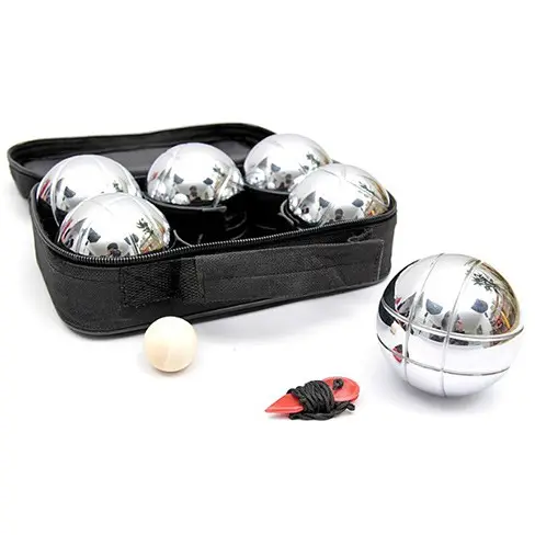 ST-16102 Classic resin Petanque Bocce Balls Boules Set/hot selling bocce ball