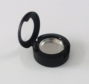 1.5g Matte Black Skylight Monochrome Empty Eyeshadow Palette Empty Eyeshadow <strong>Compact</strong> Empty Eyeshadow <strong>Compact</strong> <strong>Make</strong> up Packaging - Product Image 5