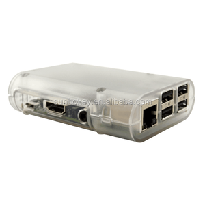 Raspberry Pi Modello B Starter Kit 3 con Pi 3 Bordo + 16G scheda di memoria + Cavo + EU caso di alimentazione + Dissipatore di Calore + Trasparente Raspberry pi 3