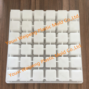 Kare kapak bloğu 40*40*40mm enjeksiyon kalıbı (PDK40-YL) PP malzeme takviyeli yastık blok üretimi için plastik Modling - Product Image 3