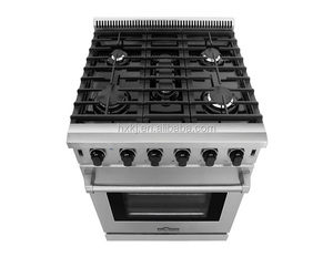 Hyxion 30 Inch Stainless Steel <strong>Gas</strong> Ranges Stove <strong>Oven</strong> With 5 Burners - Product Image 2