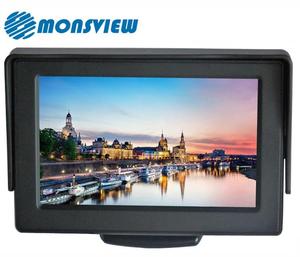 Monitor de cámara con pantalla LED de 3,5 pulgadas Monitor de cámara CCTV LCD Digital TFT de 3,5 pulgadas con entrada AV RCA para coche - Product Image 2