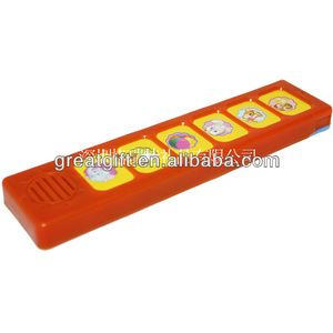 Personalize crianças botão de pressão de áudio, placa de voz, chip de som para livro