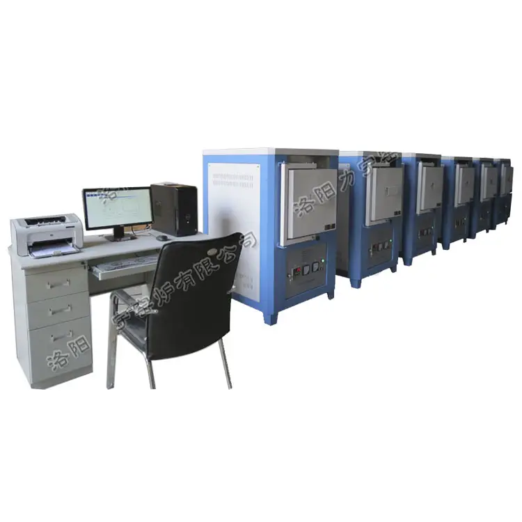LYM 1200 độ 1400C Cao nhiệt độ máy tính điều khiển tập trung phòng thí nghiệm lò múp cho thiêu kết xuất tại Trung Quốc