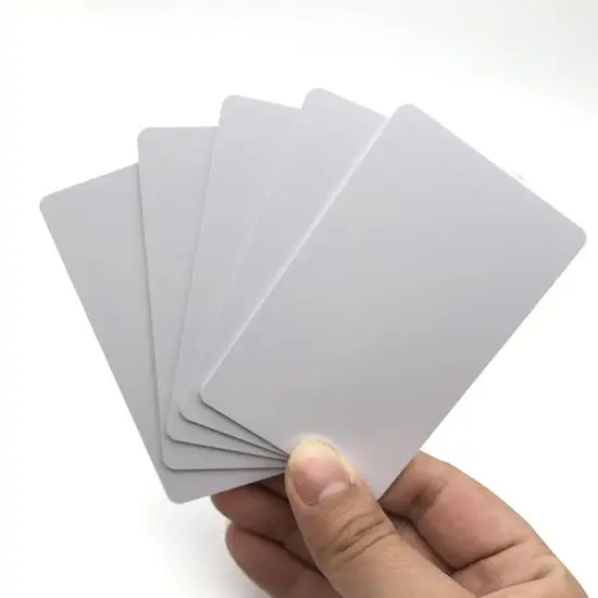 Boş mürekkep püskürtmeli/termal yazdırılabilir nfc kartları pvc mürekkep püskürtmeli kimlik kartları MIFARE Ultralight C RFID kartlar 148 bayt bellek