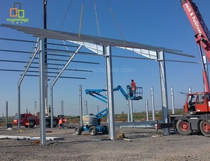 פורטל windproof בית מראש febricated פלדה משמש בד מחסן סדנה צמח בניין ערכת בניית עלויות במקסיקו