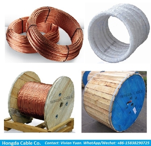 Copperweld <span class=keywords><strong>Ccs</strong></span> tel demeti tel kaplı çelik sınıf bakır hiçbir kılıf çıplak bakır toprak topraklama kablosu - Product Image 6