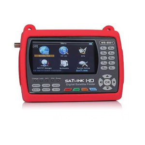 ดาวเทียมค้นหา Satlink WS-6951 DVB-<span class=keywords><strong>S</strong></span>/S2 HD ดาวเทียม Finder กับ <span class=keywords><strong>MPEG</strong></span>-2/<span class=keywords><strong>MPEG</strong></span>-4สอดคล้องและแสงไฟ Satlink 6951เมตร