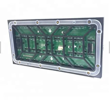 Оптовая цена от производителя, наружная полноцветная панель SMD P10, 16x32 RGB, светодиодный модуль дисплея