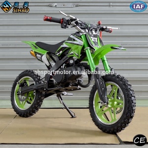 SHDB-002 זול באיכות גבוהה motorclyce 49cc/ילדים גז 50cc אופני עפר מיני