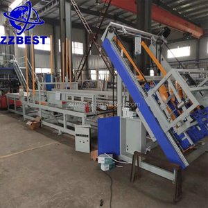 完全なパレットを釘で留めるためのZZBEST自動ストリンガー木製パレット製造機