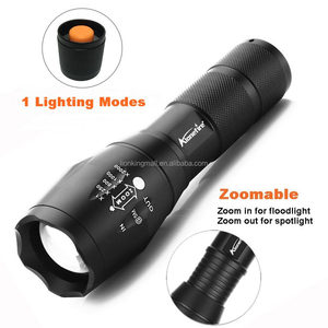 AloneFire G700 10W Led Zoom yeşil işık el feneri açık avcılık kamp spor yüksek güç su geçirmez çalışma el feneri 18650 pil - Product Image 4