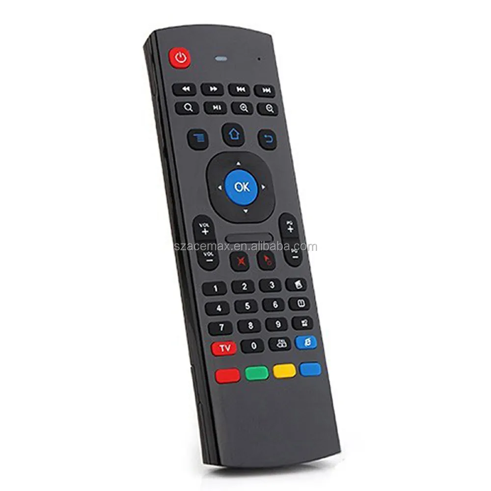 Android TV Remote control 2.4G AIR MOUSE qwerty keyboard VIP REMOTE SAMRT TV REMOTE LINUX REMOTE WEB TV RMEOTE
