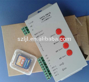 T-1000S SD карта WS2801 WS2811 WS2812B LED RGB 2048 пикселей контроллер - Product Image 6