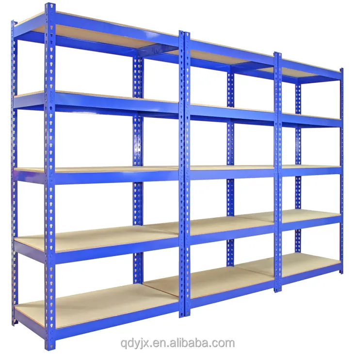 5 niveles de servicio pesado 280 kg por estante de metal PCB garaje rack de almacenamiento