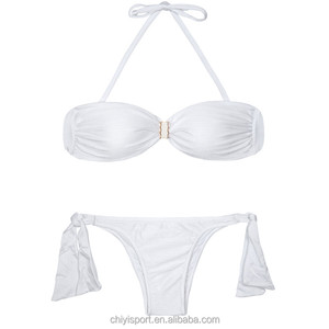 Fancy Strandkleding Sexi Sexi Meisje Bikini Foto Nieuw Ontwerp Xxxx Sexy Meisje Bikini Halter Bandeau Bikini - Product Image 6