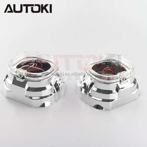 AUTOKI รัศมีวงแหวน DRL 3นิ้ว,สำหรับเลนส์โปรเจคเตอร์ไบซีนอน Q5 Mini D2S H4 G4 G5 G6 - Product Image 6
