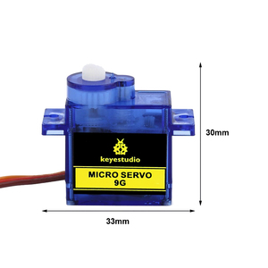 Keyes tudio 9G 23*12,2*29mm 90 Blue Servomotor für <span class=keywords><strong>Arduino</strong></span> R3 und für 2560 R3 für Micro bit Stock 9G Micro Servomotor