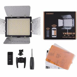 Yongnuo YN-300 III YN300 III 5500 K 3200 k-5500 K Pro LED Video stüdyo ışığı Kontrolü için Canon için nikon - Product Image 6