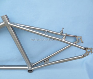 Nuovo modello titanio BMX 20 pollici headtube esterno e 451 telaio per bici da strada con instradamento cavo esterno