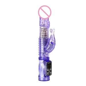 12 Function Rabbit <strong>Sex</strong> Products Double Dual Insert Dildo G Spot Massage Purple Vagina <strong>Sex</strong> Toys for Women Vibrator - Product Image 1