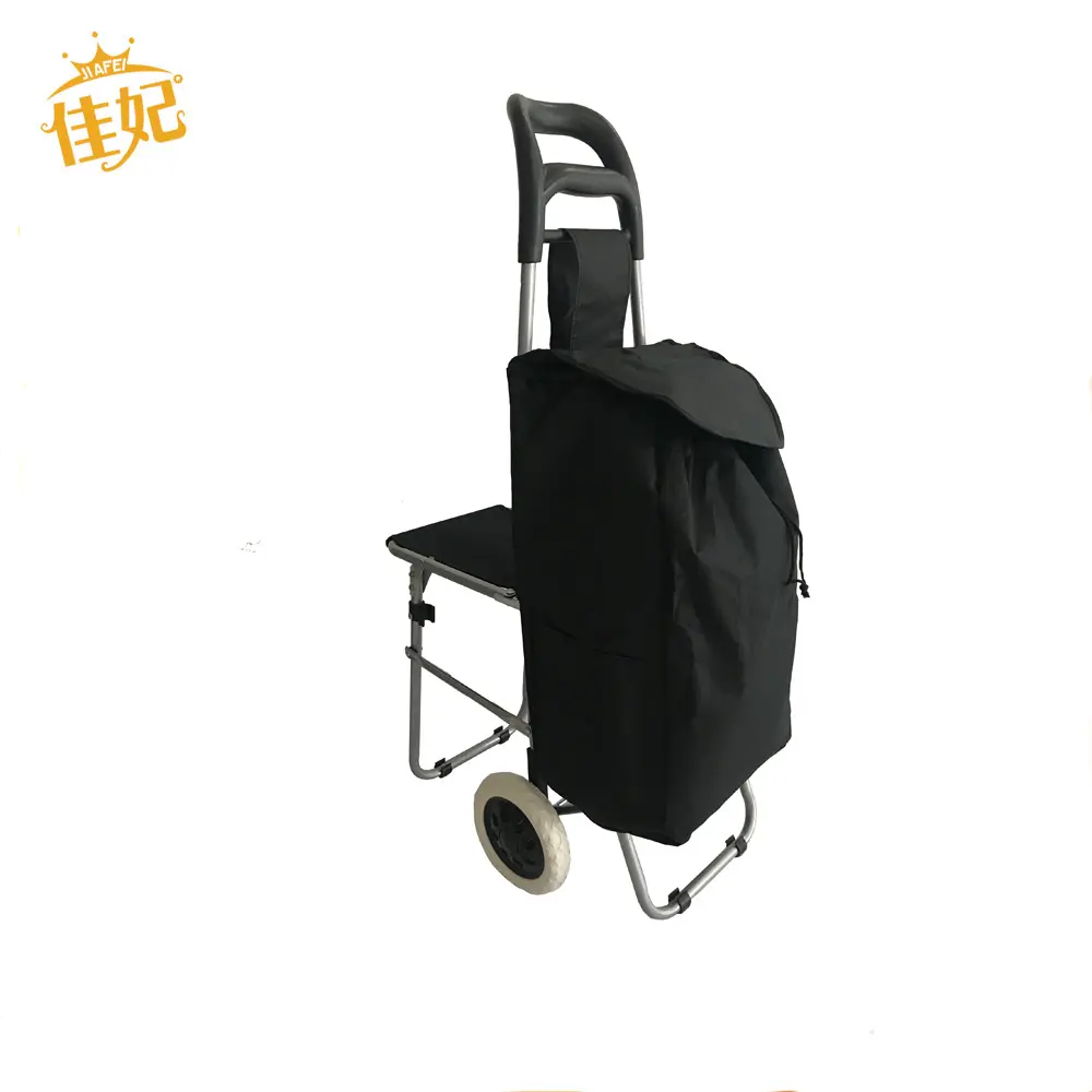new arrival folding shopping cart / foldable shopping trolley / shopping cart with wheel