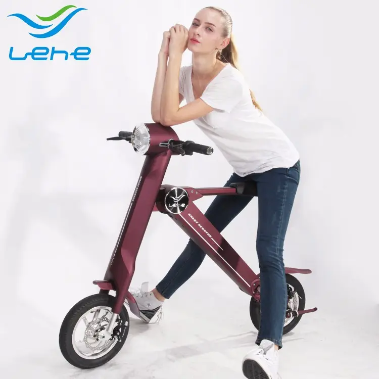 Bicicletta elettrica senza spazzole Lehe K1 a 2 ruote progettata alla moda che celebra la giornata nazionale cinese