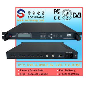 8 Channels HD <strong>Dvb</strong>-<strong>t</strong> <strong>Encoder</strong> <strong>Modulator</strong> for Hotel Digital TV <strong>Modulator</strong> (8*HD In,2*<strong>DVB</strong>-<strong>T</strong> RF Out) - Product Image 2