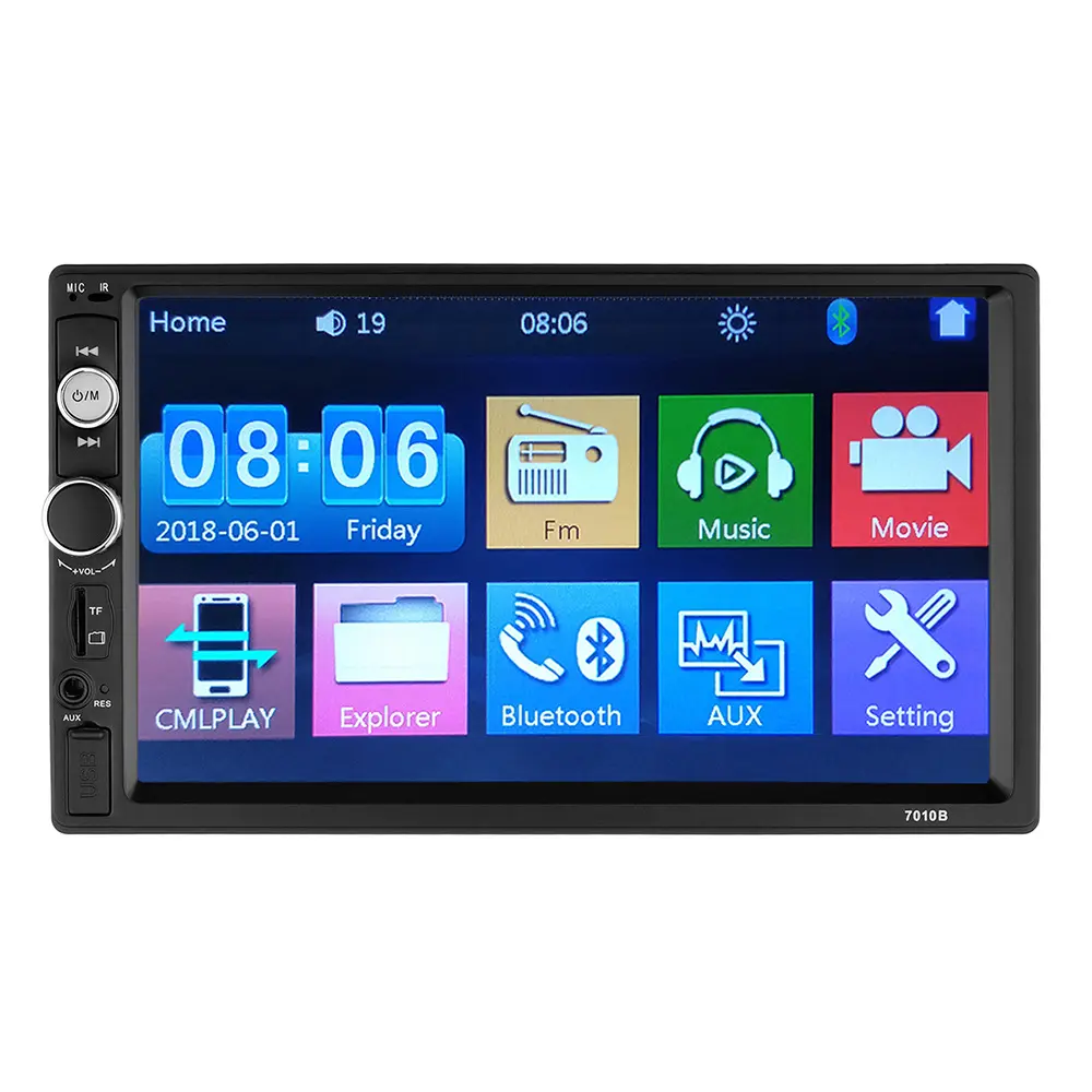 7010B Nhật Bản MP5/MP3/MP4 Với 7Inch Màn Hình LCD FM BT MP4 Player MP4 Điện Thoại Di Động Phim