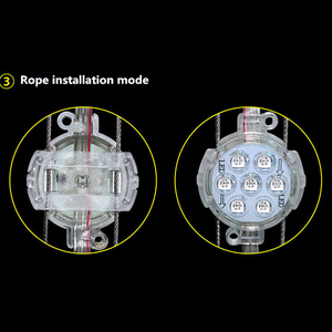Rgb dmx led建物ファサード照明