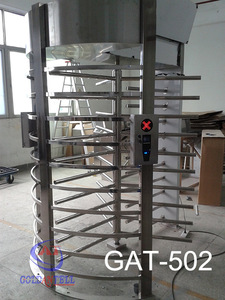 LED Digital Display and Counter <strong>Function</strong>(option) Full Height with Comfortable Passageway Space Fingerprint Turnstile&amp;barrier Gat - Product Image 3