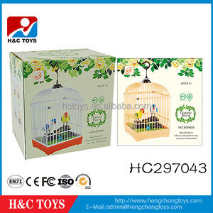 电池操作声音控制塑料唱歌鸟玩具 HC362020